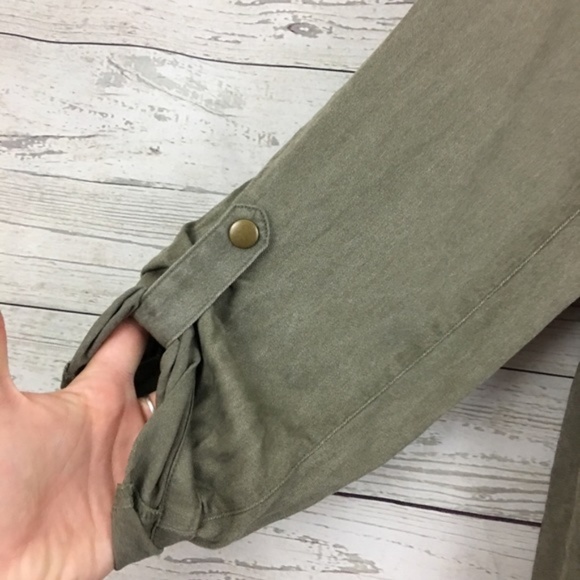Knox Rose Embroidered Olive Green Jacket XL - Picture 3 of 8